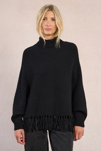 Black Knitted Sweater