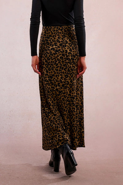 Animal Print Skirt