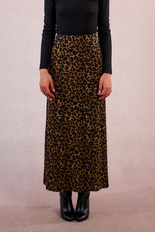 Animal Print Skirt
