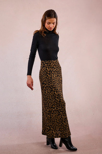 Animal Print Skirt
