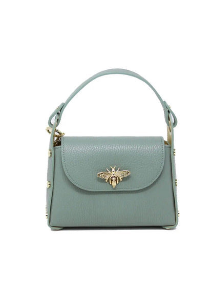 Leather Bee Bag- rectangle