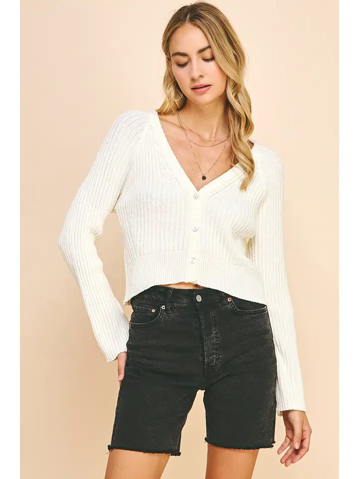 Cropped Cardigan