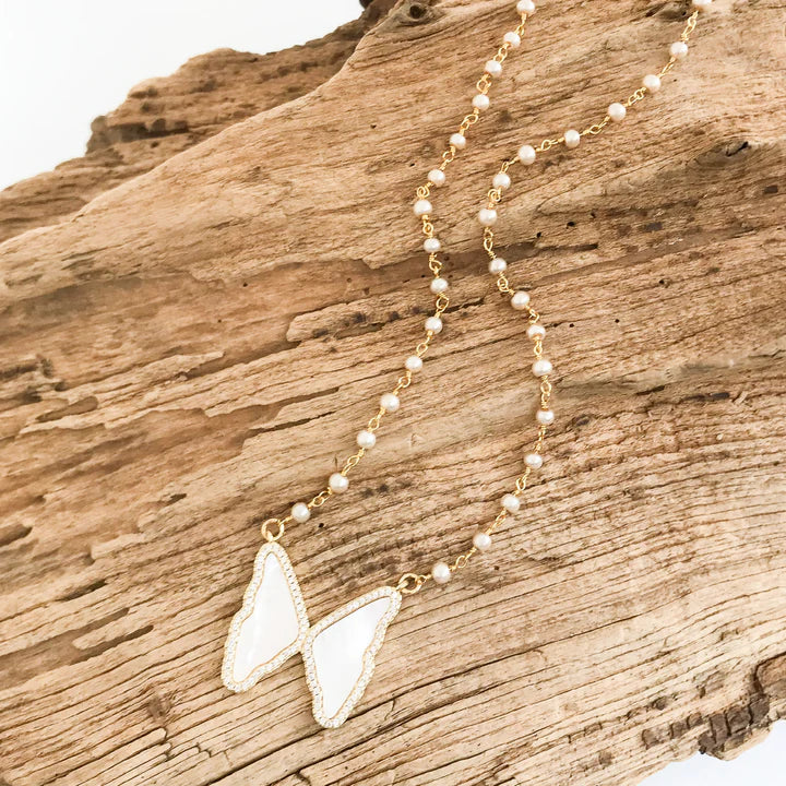 Butterfly On Rosary