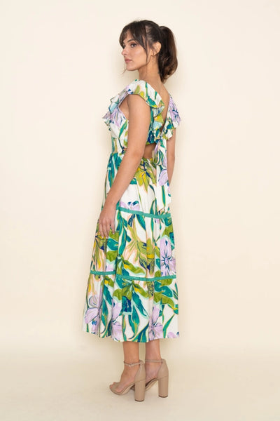 Smocked Waist Midi