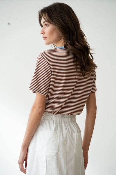 Striped Short Sleeve Shirt