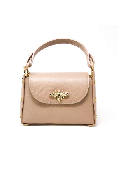Leather Bee Bag- rectangle