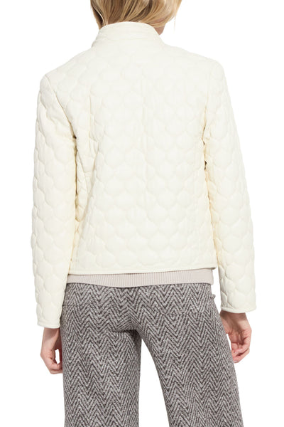 Amora Quilted Vegan Leather Jacket