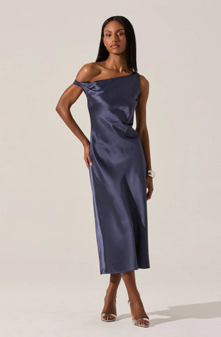 Elaine Satin Midi
