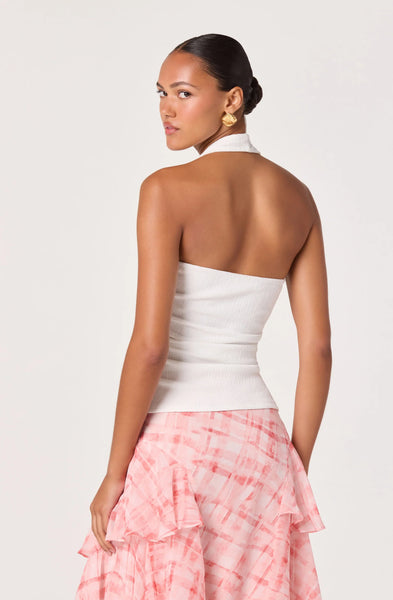 Ruched Halter Top