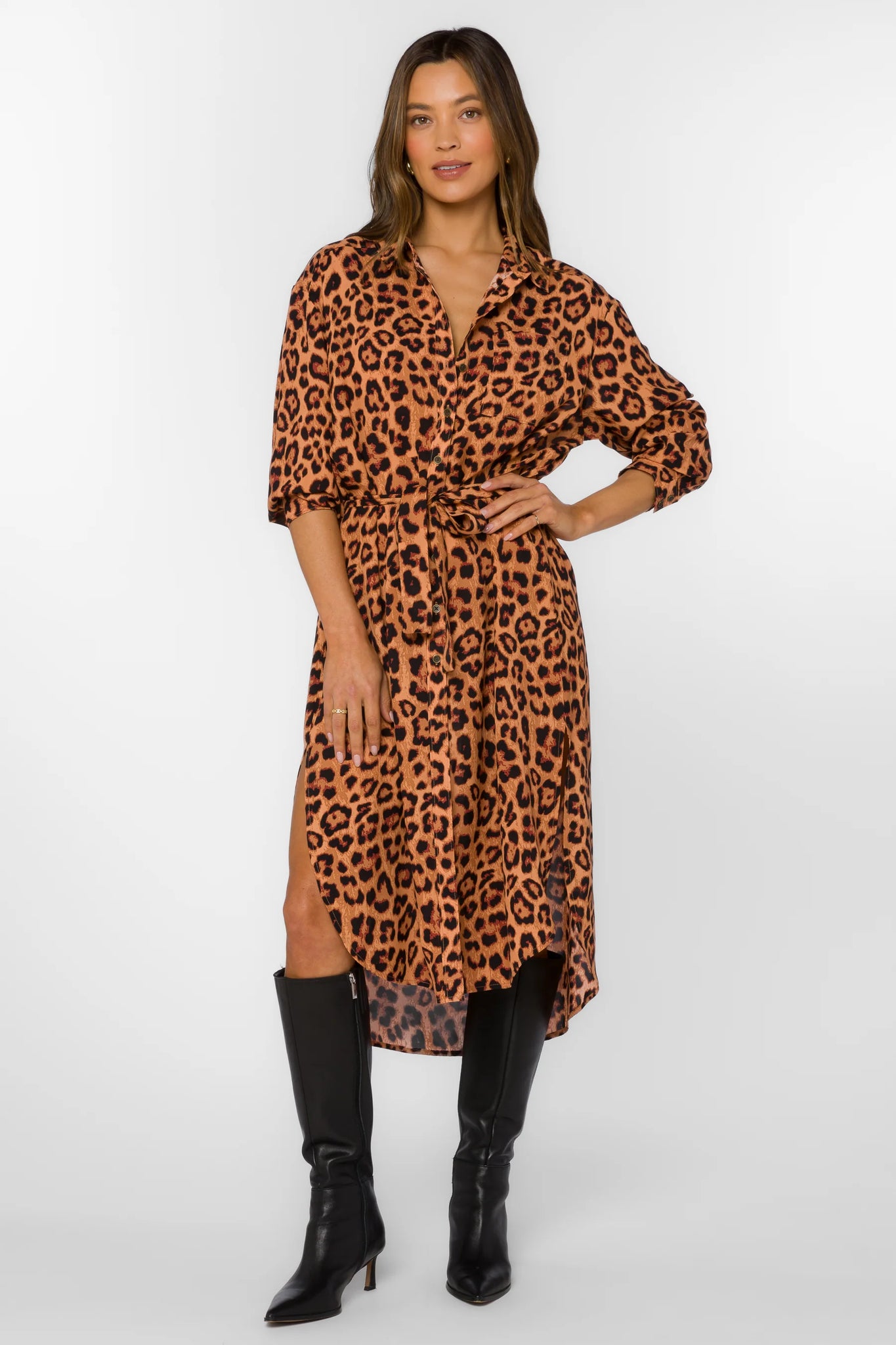 Leopard Luxe Dress