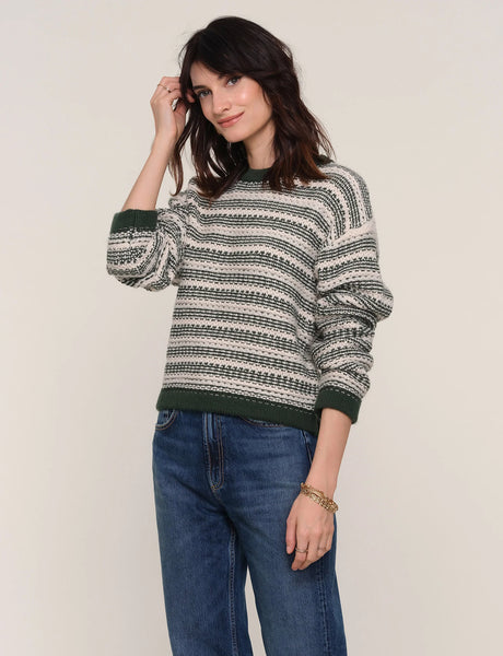 Evergreen Striped Sweater