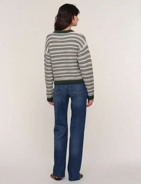 Evergreen Striped Sweater