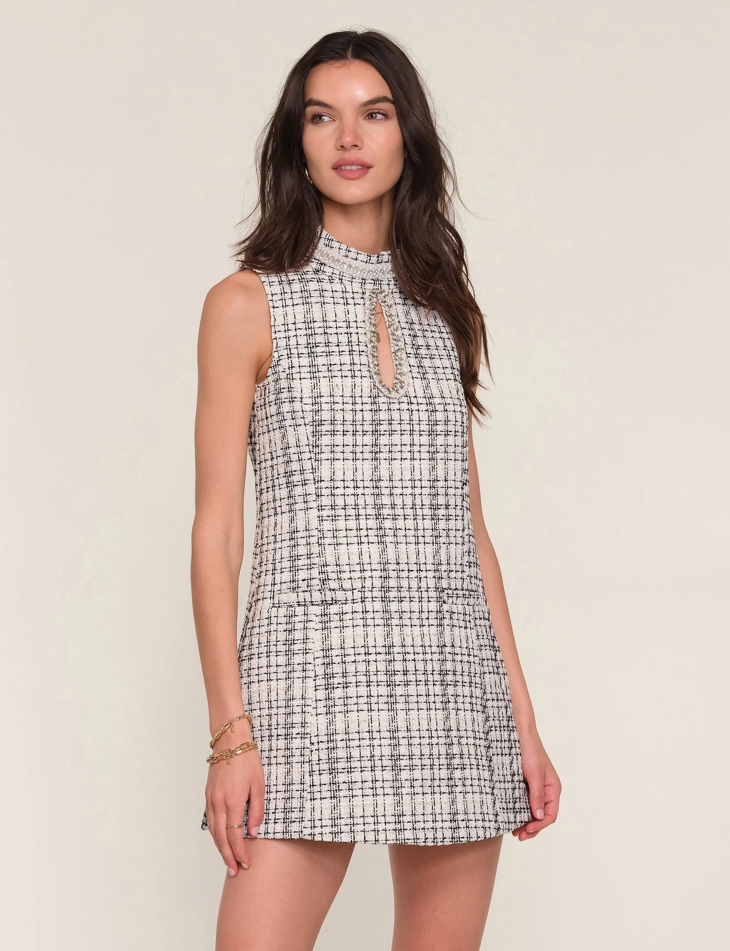 Tweed Mini Dress