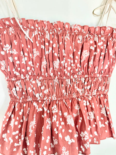 floral print top
