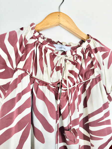 Trixxie Flutter Sleeve Blouse