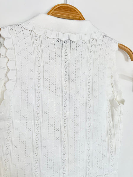 Knit Crop Vest