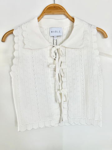 Knit Crop Vest