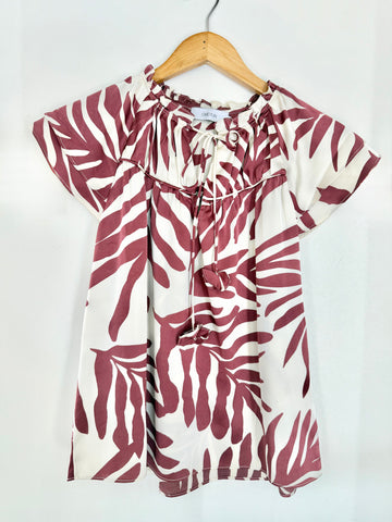 Trixxie Flutter Sleeve Blouse