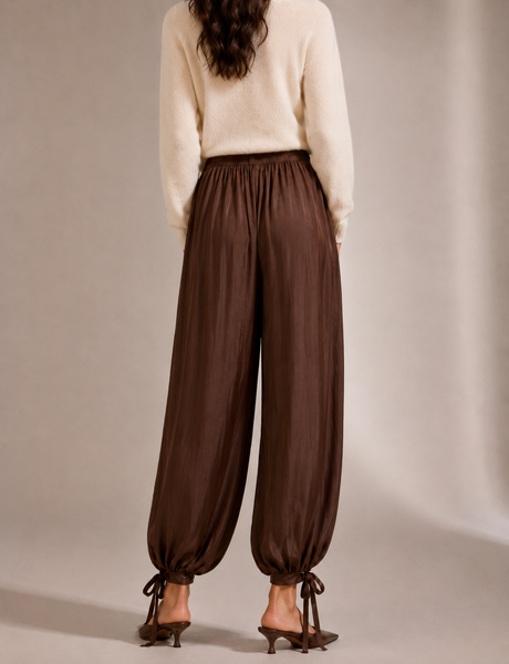 Silky Ballon Pants
