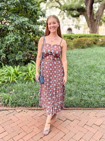 Nicole Petal Print Dress