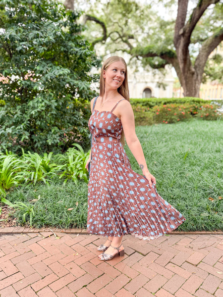 Nicole Petal Print Dress