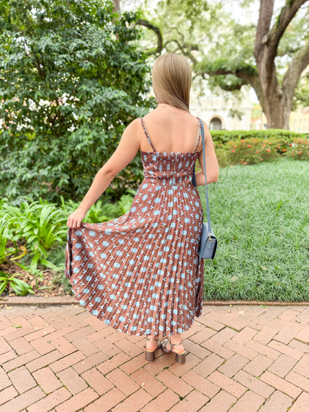 Nicole Petal Print Dress