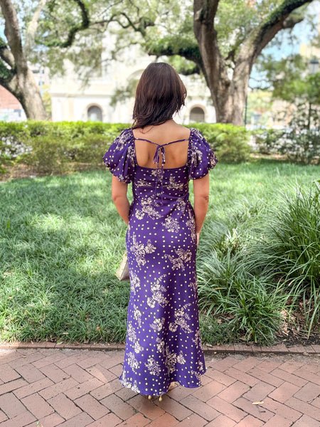Carin Puff-Sleeve Dress