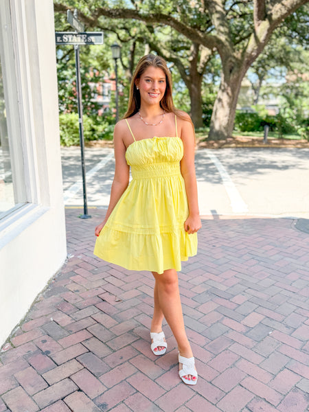 Tiered Mini Dress