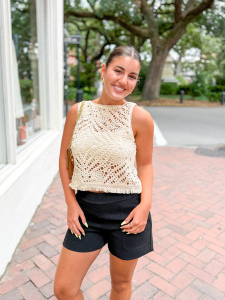 Anya crochet top
