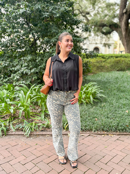 Kelsey HR Ankle Flare Denim