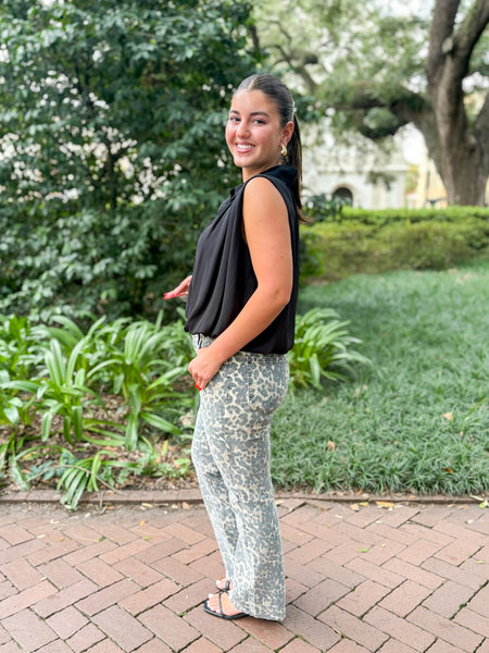 Kelsey HR Ankle Flare Denim