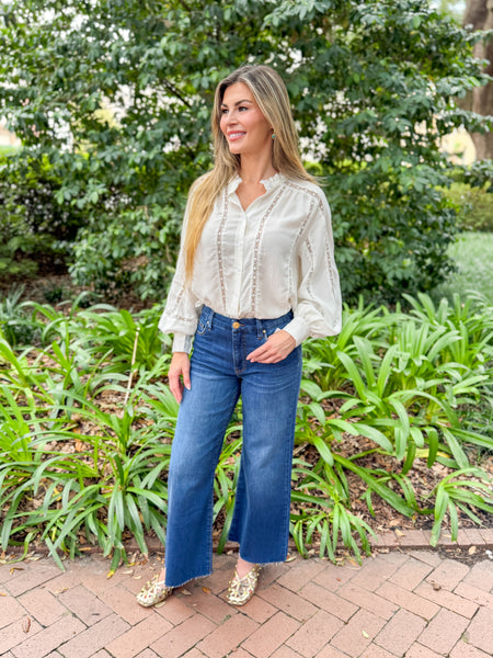 Kelsey High Rise-Dark Wash