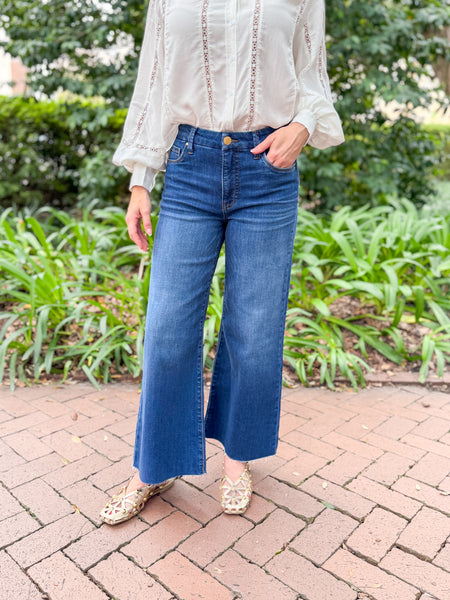 Kelsey High Rise-Dark Wash