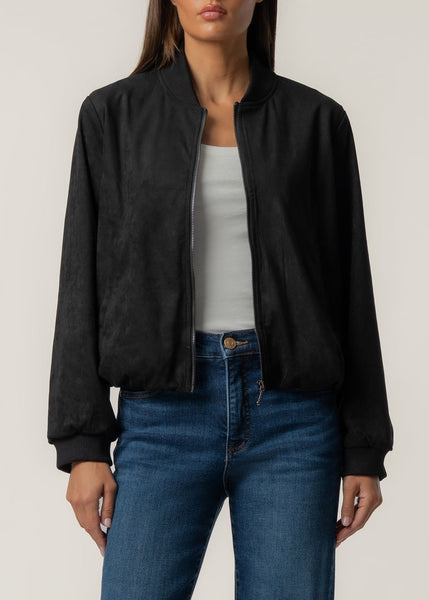 Kensie Faux Suede Jacket
