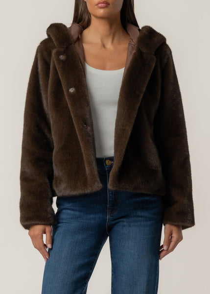 Saskia Faux Fur Jacket