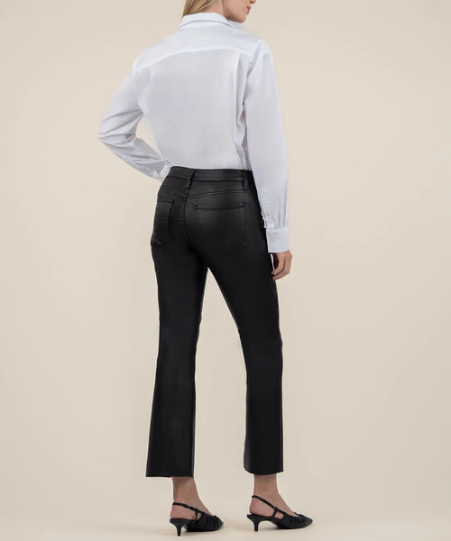 Coated Black Denim