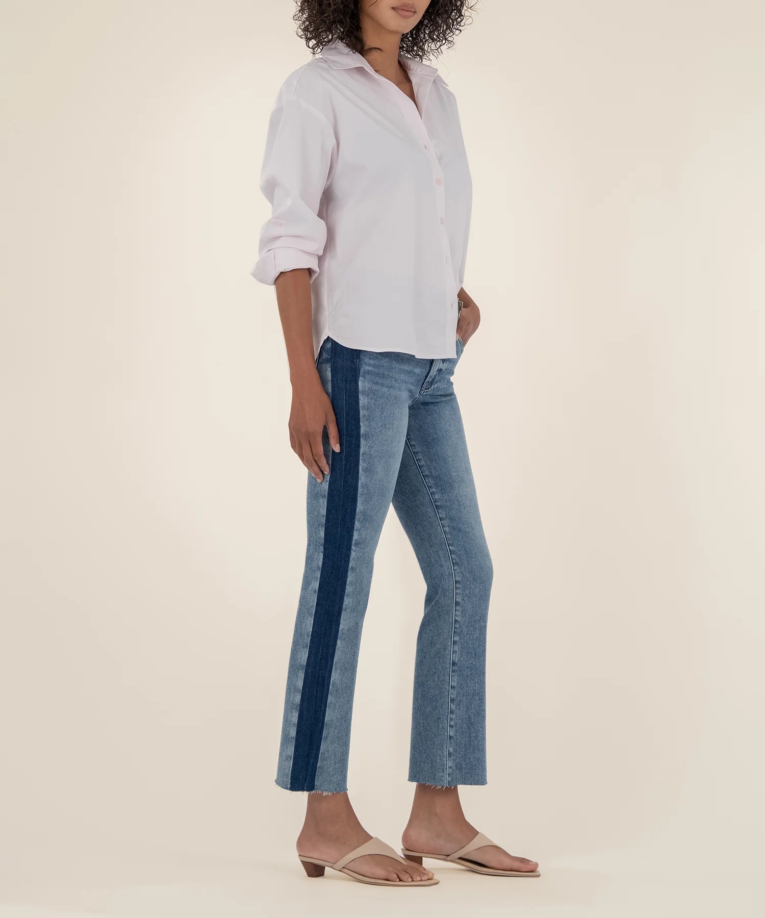 kelsey two tone hr denim