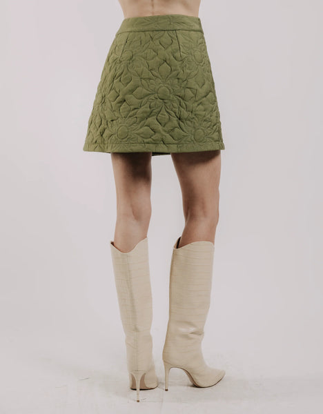 Melanie Quilted Skirt