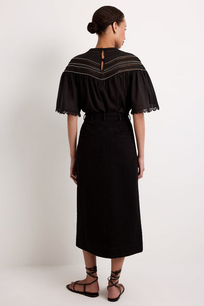 Leighton Denim Skirt