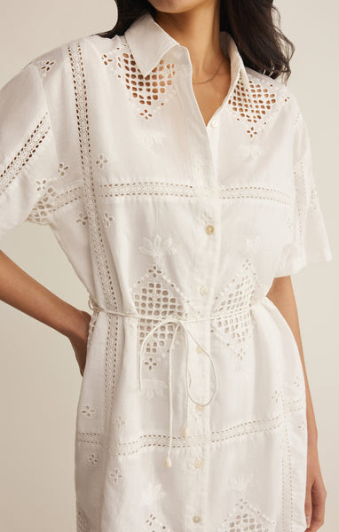 Anabelle Eyelet Dress