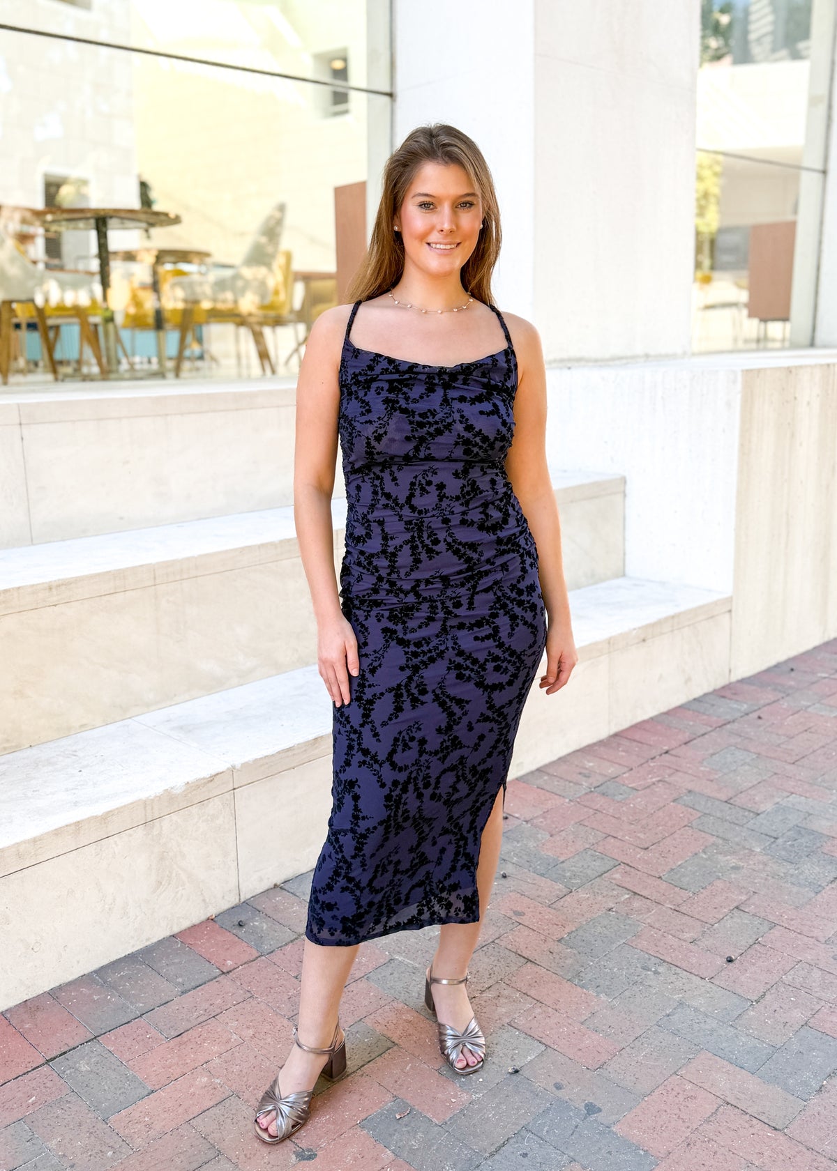 Begonia Ruched Dress