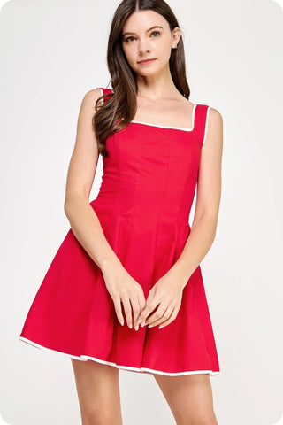 Linen Mini Dress