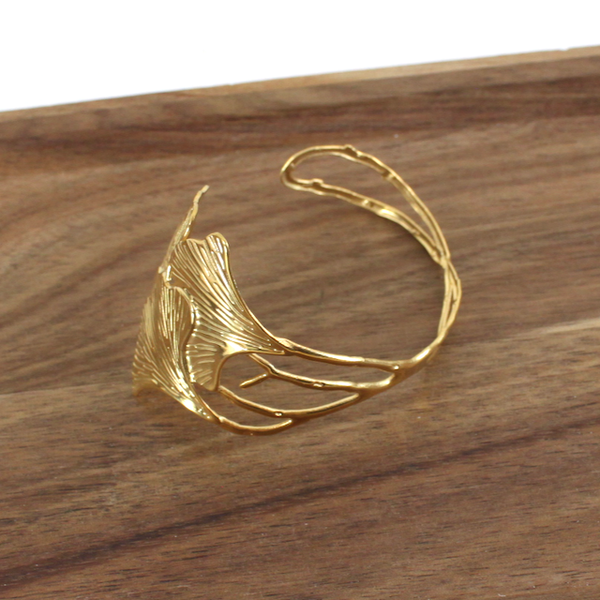 Ginkgo Leaf Cuff