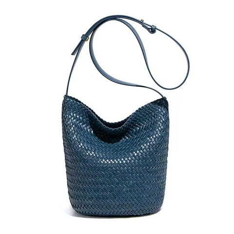 Woven Bucket Bag