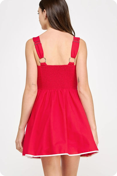 Linen Mini Dress