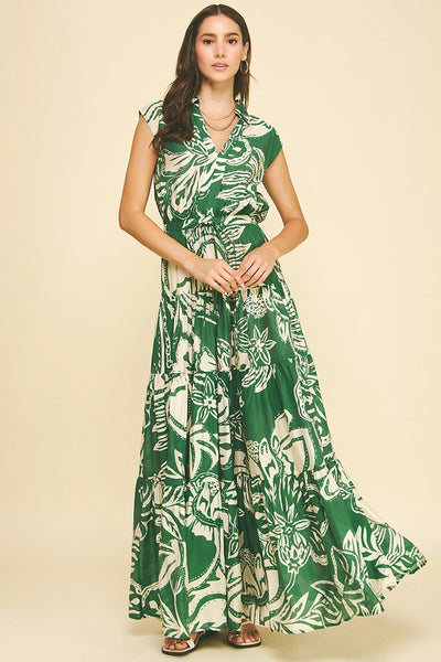 Palm Grove Maxi Dress